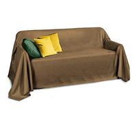 Beautissu Manta para Sofa Colcha Grande con Óptica de Ante Cubre Cama fácil