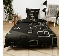 Beautissu Noa 2 Juegos de Sábanas Renforcé de 100% Algodón 155x220 cm - Juego de Ropa de Cama 2 Fundas de Almohada 80x80 cm y 2 Fundas Nórdicas 155x220 cm - Ropa de Cama para Verano con Cremallera