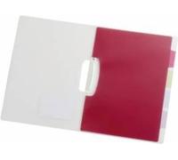Carpeta liderpapel dossier pinza lateral polipropileno din a4 transparente con separadores - DP30