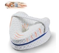 BEAUTRIP Cojín para piernas | Almohadas ergonómicas para Dormir Laterales | Almohada viscoelástica de Apoyo para Las Rodillas para Personas Que Duermen de Lado