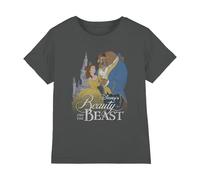 Beauty and The Beast Belle Beast Castle Girls T Shirt, 5-6 A