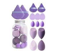 Beauty-Blender - Esponjas de maquillaje | Esponja de base | Esponja facial | Juego de esponjas | Esponja corrector portátil | Herramientas de maquillaje facial para mezclar crema de