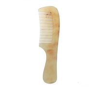 Beauty - Cepillo de masaje con peine de cuerno de buey