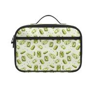 Beauty Collector Pickle Pepino Verde Menta Fiambrera para niños, para picnic, frutas, verduras, bolsa de almuerzo reutilizable
