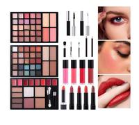 Beauty Cosmetics,Makeup Set for Beginners, Teen Makeup Kit for Girls, Multifunctional Full Set, Eyebrow Pencil, Mascara, Eyeshadow Palette, Makeup Set for Makeup Lovers, Women, Girls