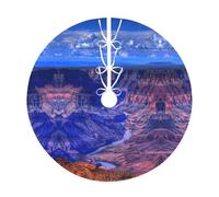 Beauty - Falda para árbol de Navidad del Gran Cañón, cubierta de base para árbol de Navidad, decoración de árbol de Navidad