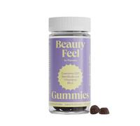 Beauty Feel - Radiante desde el interior - Con Coenzima Q10, Semilla de uva, Vitaminas C, B5 - 60 Gummies sabor frutos rojos - by Plameca