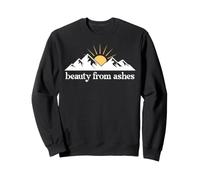 Beauty from Ashes Christian Bible Verse Religious Scripture Sudadera