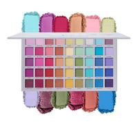Beauty Glazed 45 colores paleta de sombra de ojos maquillaje maquillaje altamente pigmentsombras de ojos de color rosa púrpura Matte Shimmers brillo paleta de maquillaje