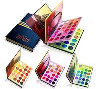 Beauty Glazed Nuevos tonos de color 72 colores en polvo prensado Sombra de ojos Maquillaje Brillo Brillo Paleta mate Disco Portátil Súper pigmentado Metálico Brillante Sombra de ojos mezclable