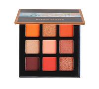 Beauty Glazed Paleta de sombras de ojos de 9 colores Cosméticos Maquillaje Paleta de sombra de ojos con brillo natural mate y brillo impermeable # 2