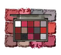 Beauty Glazed Paleta de sombras de ojos de maquillaje 15 Colores Smokey Black Nude Palette Opacos Brillantes Pigmentados Maquillaje Profesionales crema pigmentada Altamente Pigmentados Cosméticos