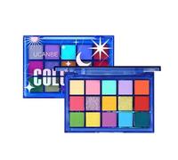 Beauty Glazed Paleta de sombras de ojos de maquillaje 15 Colores Smokey Black Nude Palette Opacos Brillantes Pigmentados Maquillaje Profesionales crema pigmentada Altamente Pigmentados Cosméticos