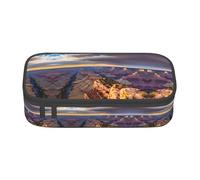 Beauty Grand Canyon - 1 bolsa de almacenamiento de gran capacidad, apta para viajes, suministros de oficina, maquillaje y organización de escritorio, Black, Talla única, Estuche de belleza
