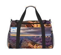Beauty Grand Canyon 1 - Equipaje de mano para mujeres y hombres, bolsa cruzada de fin de semana para yoga, viajes, imprescindible, Negro -, Talla única