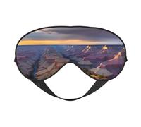 Beauty Grand Canyon 1 máscara de ojos con función de impresión, correa ajustable, siesta, noche, viajes, camping, yoga y relajación