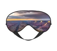 Beauty Grand Canyon - 1 máscara de ojos estampada, suave y opaca, para mujeres y hombres, para dormir toda la noche, viajes