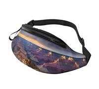 Beauty Grand Canyon 1 - Riñonera unisex con estampado ligero para viajes, correr, festivales, moda