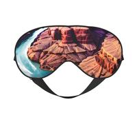 Beauty Grand Canyon - Máscara de ojos cómoda con correa ajustable para siesta, noche, viajes, camping, yoga y relajación