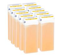 Beauty Image - Cera Depilatoria Roll-on 100 ml Natural - Pack 10 Cartuchos (Resinas 100% Españolas)