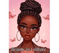 Beauty in Culture: A Brown Skinned Girl Adult Colouring Book