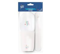 Beauty In The Air - Trío de Vasos - Caja de jabón + Estuche de Cepillo de Dientes + Vaso, plástico Resistente - Ideal para Viajes