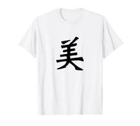 Beauty Kanji - Caligrafía China Japonesa, diseño clásico Camiseta