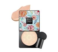 Beauty Linasi - Beauty Linasi Clear Cover Beauty Cream, Beauty Linasi Veze Clear Cover Beauty Cream, Wonderninelife Beauty Cream, Beauty Cream Con Pincel Champiñón (Natural)