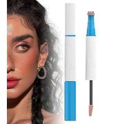 Beauty Mark Pen, DualEnded Blush Contour Stick, Lightweight Liquid Cheek Blusher Portable Design for Home, Travel, Business and Flaw less Look Anytime, Anywhere, 4g Pink Blue