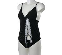 Beauty Night - Salto De Cama - Para Mujer Blanco Y Negro 36