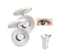 Beauty of Mars Magnetic Lashes, Beautylashes Premium Magnetic Eyelashes, Double Sided Magnetic Eyelashes, Reusable Magnetic Eyelashes Natural Look with Applicator (2set,USB02)