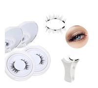 Beauty of Mars Magnetic Lashes, Beautylashes Premium Magnetic Eyelashes, Double Sided Magnetic Eyelashes, Reusable Magnetic Eyelashes Natural Look with Applicator (2set,USB07)