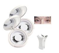 Beauty of Mars Magnetic Lashes, Beautylashes Premium Magnetic Eyelashes, Double Sided Magnetic Eyelashes, Reusable Magnetic Eyelashes Natural Look with Applicator (2set,USB06)
