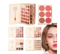 Beauty Palette - Eye Shadow Book for Women | 48 Matte Glitter Highlighter Colors, 120g Net Content, Makeup Set for Teen Girls Everyday Party Travel Professional Special