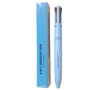 Beauty Pen Portable 4 en 1 Pen de maquillaje con delineador de ojos, Lip Leder, Brow Pencil y Highlighter For Women Touch-Up on the Go