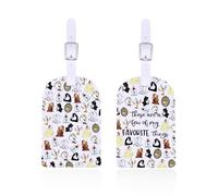 Beauty Princess Movie Merch - Etiquetas para equipaje, diseño de Bella Princesa, Bestia, Amante de la Bestia, viaje familiar, cola tan antigua como el tiempo, regalo (etiqueta Beauty Thing)