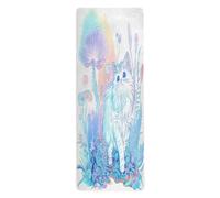 Beauty Ragdoll Cat - Esterilla de yoga antideslizante para yoga caliente para gimnasio impresa, antideslizante, toalla de yoga con bolsas, tapete para ejercicio, 180 x 66 cm