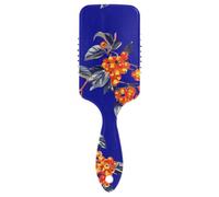 Beauty Rowanberry Fruit Royal Blue - Cepillo para cabello fino húmedo y seco para adelgazar el cabello con mango ergonómico para cabello