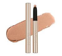 Beauty Searcher Lápiz, lápiz para sombra de ojos, mate, pigmentado, liso, impermeable, cremoso, para resaltar los ojos, rojo (#06 marrón mate)