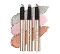 Beauty Searcher Sombra de Ojos en Barra y Lápiz - Brillo Mate, Iluminador, Impermeable, Pigmentada y Cremosa - 3 en 1 (01-02-09)