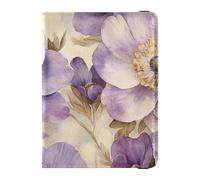 Beauty Spring Flowers South Dakota Funda de Pasaporte de Cuero Impermeable para Viajar Documentos Organizadores Proteccion Funda de Pasaporte para Mujer Ultrafina Beauty Spring Flowers South Dakota,