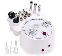 Beauty Star - Máquina de microdermoabrasión, 3 en 1, máquina portátil de microdermoabrasión de diamante, equipo de salón de cuidado facial con aspiradora y spray y filtros de algodón