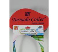 Beauty Town Tornado Coiler con orificio de 10 mm, color rosa intenso