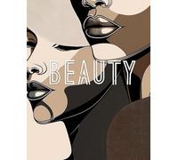 Beauty: Words of Affirmation Coloring Book: Book 2: The Beautiful Faces of African American Women