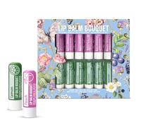 Beauty4Britain Set de 12 Bálsamos Labiales de Lujo Bouquet 12 Fragancias Diferentes Unisex Protege & Repara Hidrata Enriquecido con Cera de Abejas, Aceite de Coco, Manteca de Karité (Paquete de 5)