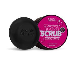 Beautyblender® BlenderCleanser Tool Scrub Charcoal 150g - Limpiador fijo para esponjas y pinceles de maquillaje - Cepillo vegano & Limpiador de Esponjas