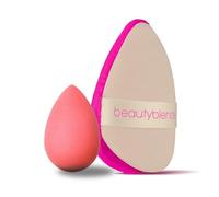 Beautyblender Blush & Set Duo - Power Pocket Puff & Cheeky Blusher - Aplicación precisa y difuminado de polvo, colorete y iluminador - Sin látex, vegano y reutilizable