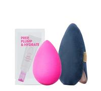 Beautyblender® Stardust - Juego de mezcla y horneado de 2 piezas, esponja de maquillaje rosa original y esponja de bolsillo de edición limitada
