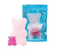 Beautyblender The Sweetest Blend Bear Necessities Set - Esponja de maquillaje y limpiador de ositos de goma con estera exfoliante - Edición limitada, vegana y sin látex