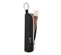 Beautyflier Llavero de bálsamo de mantequilla labial tintado compatible con bálsamo labial de verano de 0.5 onzas, accesorio para los viernes de verano, soporte portátil brillante para brillo de